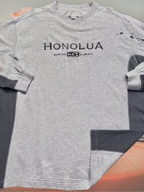 Honolua Surf Company Color-block Embroidered Lettering Thick Quality